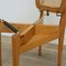 Vintage Stummer Diener Stuhl aus Holz & Rattan von Ico & Luisa Parisi für Fratelli Reguitti, 1950er 13