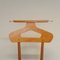 Vintage Stummer Diener Stuhl aus Holz & Rattan von Ico & Luisa Parisi für Fratelli Reguitti, 1950er 7