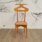 Vintage Stummer Diener Stuhl aus Holz & Rattan von Ico & Luisa Parisi für Fratelli Reguitti, 1950er 2
