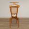 Vintage Stummer Diener Stuhl aus Holz & Rattan von Ico & Luisa Parisi für Fratelli Reguitti, 1950er 12