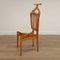 Vintage Stummer Diener Stuhl aus Holz & Rattan von Ico & Luisa Parisi für Fratelli Reguitti, 1950er 11