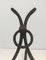 Wrought Iron Andirons, 1940s, Set of 2 9