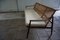 Vintage Sofa aus Teak und Schilfrohr von Hartmut Lohmeyer für Wilkhahn 15