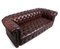 Vintage Leather Chesterfield Sofa, 1960s, Image 15