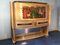 Italian Mid-Century Parchment Bar Cabinet by Vittorio Dassi, 1949, Image 3