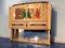 Italian Mid-Century Parchment Bar Cabinet by Vittorio Dassi, 1949, Image 4