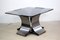 Small Glass & Steel Coffee Table by Francois Monnet, 1970s, Image 5