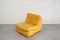 Juego de sofás modular de cuero coñac, años 70, Imagen 10