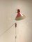 Lámpara de pared vintage de J.J.M. Hoogervorst para Anvia, años 50, Imagen 5