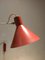 Vintage Wandlampe mit Gelenk von J.J.M. Hoogervorst für Anvia, 1950er 10