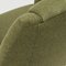 Mid-Century Green Wool Lounge Chair by Gio Ponti for Minotti 4