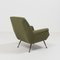 Mid-Century Green Wool Lounge Chair by Gio Ponti for Minotti, Image 10