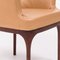 Mid-Century Tan Leather Dining Chairs from Porada, Set of 2 6