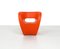 Orange Leather Victoria & Albert Chair by Ron Arad for Moroso, 2005, Set of 2 1