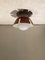 Lampada da parete o da soffitto vintage di Indoor, anni '60, Immagine 4
