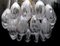 Vintage Murano Glass Ceiling Lamp from Mazzega, 1960s 6