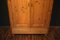 Small Softwood Antique Wardrobe 9
