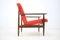 Fauteuils Vintage Rouge, 1970s, Set de 2 5