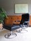 Mid-Century Leather & Chrome Lounge Chair & Ottoman from Ekornes, 1970s, Image 2