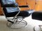 Mid-Century Leather & Chrome Lounge Chair & Ottoman from Ekornes, 1970s, Image 16