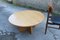 Vintage French Round Oak Coffee Table 13