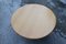 Vintage French Round Oak Coffee Table 7