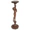 Antique Venetian Walnut Sculptural Pedestal Table, Image 1