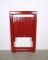 Roter Vintage Klappstuhl von Aldo Jacober für Alberto Bazzani 9