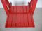 Chaise Pliante Vintage Rouge par Aldo Jacober pour Alberto Bazzani 11