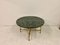 Large Marble and Brass Faux Bamboo Coffee Table, 1960s, Image 11