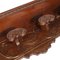 Appendiabiti vintage toscano rinascimentale in legno di noce intagliato di Michele Bonciani, Immagine 5