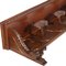 Appendiabiti vintage toscano rinascimentale in legno di noce intagliato di Michele Bonciani, Immagine 4
