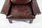 Leather and Teak Lounge Chair, 1960s 2