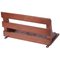 Small Antique Tyrolean Hand-Carved Walnut Wall Shelf 9