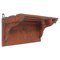 Small Antique Tyrolean Hand-Carved Walnut Wall Shelf, Image 1