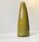 Olive Green Stoneware Vase by Gunnar Nylund for Boveskov, 1960s, Image 4