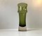 Mid-Century Green Glass Vase by Tamara Aladin for Riihimaen Lasi Oy, 1970s 1