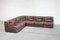 Vintage Modular Leather DS 14 Sofa from de Sede, 1970s, Image 28
