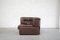 Vintage Modular Leather DS 14 Sofa from de Sede, 1970s 8