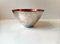 Mid-Century Bowl in Silver Plate & Enamel from DGS, 1950s, Image 1