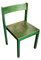 Stapelbare grüne Esszimmerstühle von Carl Auböck für E. & A. Pollak, 1956, 6er Set 6