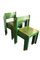 Stackable Green Dining Chairs by Carl Auböck for E. & A. Pollak, 1956, Set of 6, Image 2