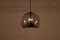 Lámpara colgante esférica de Doria Leuchten, años 60, Imagen 3