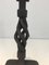 Twisted Wrought Iron Andirons, 1940s, Set of 2 8