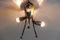 German 3-Arm Sputnik Flush Mount or Ceiling Lamp, 1950s, Image 3