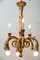 Vintage Carved Wood Chandelier, 1930s 7