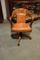 Antique Oak Desk Chair, Image 1