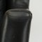 Vintage Danish Black Leather Swivel Chair by Skjold Sorensen 6