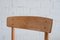 Vintage Oak J39 Dining Chairs by Børge Mogensen for FDB Mobler, Set of 4 9