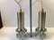 Mid-Century Ice Cube Pendant Lamps from Peill & Putzler, 1960s, Set of 2, Image 7